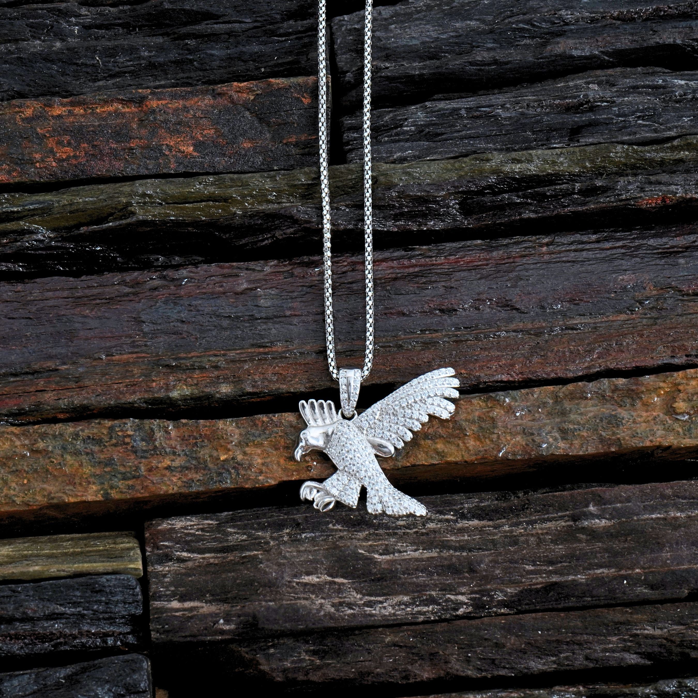 Sterling Silver Eagle Pendant