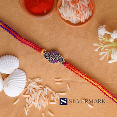 Silver Grace Rakhi