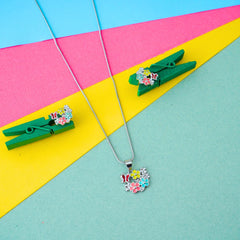 Butterfly Kids Pendant Set