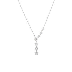 Seven Classy Silver Star Necklaces - silvermark