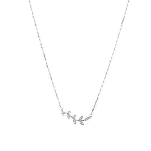 Silver Leaf Branch Pendant - silvermark