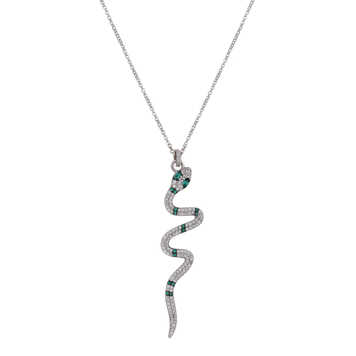 Silver Snake Necklace - silvermark